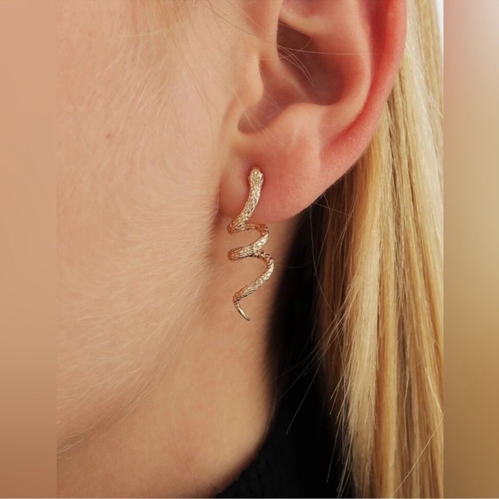 New Snake Earrings